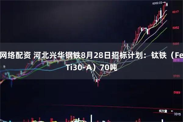 网络配资 河北兴华钢铁8月28日招标计划：钛铁（FeTi30-A）70吨